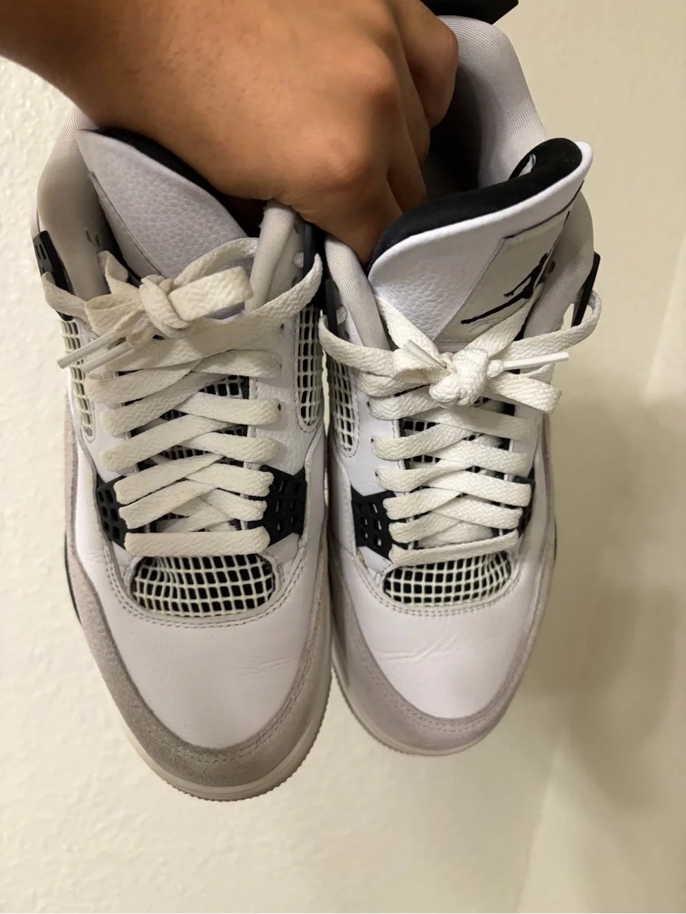 JORDAN 4 MILITARY BLACK